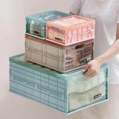 China Sustainable Easy Folding Collapsible PP Storage Box Box Plastic for sale