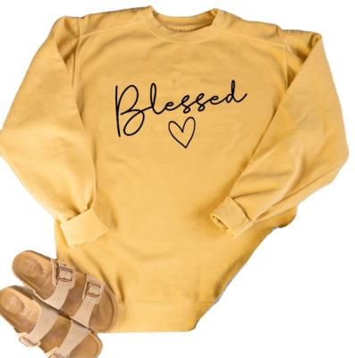 China 2020 Sustainable Most Popular Blessed Long Sleeve T Shirt Wholesale for sale