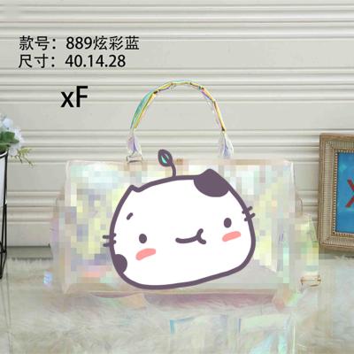 China 2021 Hot Selling PU Fashion Printing Popular Luxury Daily Outdoor Ladies Designer Luxury Shopping Bag for sale