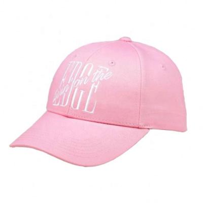 China COMMON Logo Cheap Men Embroidery Caps Custom White Sports Pink Simple Golf Hats And OEM Fashion Dad S Baseball Cap Advertising for sale