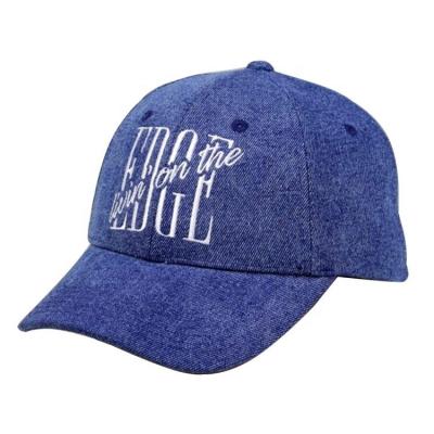 China JOINT Custom Sports Embroidery Hats Caps Accessories Chinese Denim Blue Dad Suppliers 3D Embroidered Hat Cap Baseball for sale