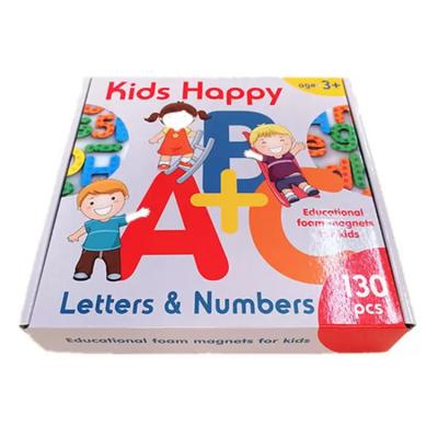 China Eco-Friendly Non-Toxic Best Price Letters and Numbers EVA Foam Magnetic Alphabet Letters and Custom Magnetic Numbers for sale