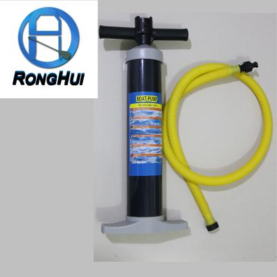 China Inflating SUP Board High Pressure Plastic Hand Pump Compressor For Rubber Dinghy for sale