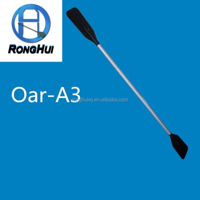 China A3 aluminum aluminum double bladed axle paddle for canoe kayak oar Chinese manufacture for sale