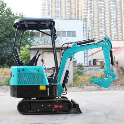 China Building Material Shops Reliable And Cheap 1.5 Ton Mini Crawler Excavator Small Micro Digging Bagger With CE for sale