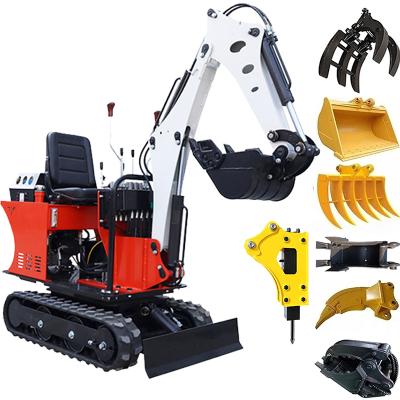 China Construction material shops CE certificate euro 5 engine china 0.8ton smallest excavator for sale