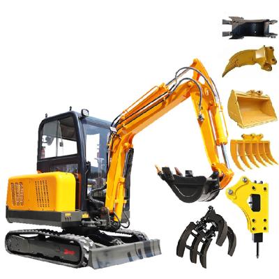 China Fast Delivery Mini Excavator Hydraulic Crawler Factory Excavators For Sale 3 Ton Mini Excavator for sale