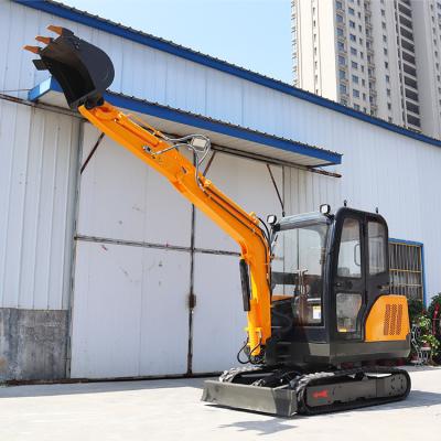 China China EPA Building Material Stores EURO Excavators 3 Ton Mini Excavator Hydraulic Digger for sale