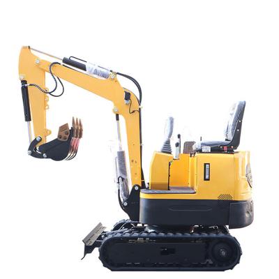 China 1 Ton 1.2 Ton Mini Excavator For Sale Building Material Micro Digger Small Bagger for sale