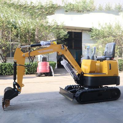 China Garment Shops CE Certificate Small Excavator Mini Crawler Excavator 1.2ton Sample Inventory and Nice Price for sale