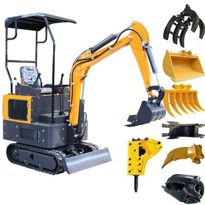 China Chinese Construction Material Stores Hydraulic Mini Crawler Digger 1.6ton Excavator For Sale for sale