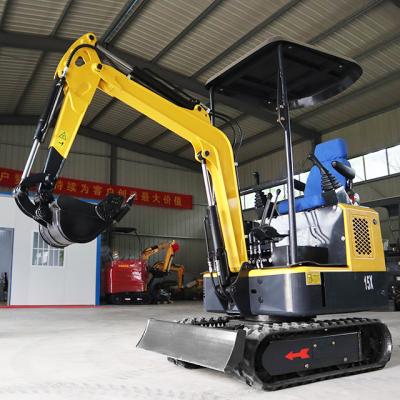 China Construction Material Shops Hot Sale 1.5ton Romania Compact Equipment Mini Excavator For Sale Small Digging Machine for sale