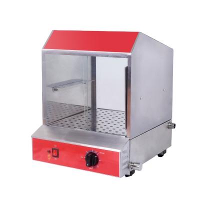 China Commercial Electric Restaurant Hot Dog Showcase Heater Hot Dog Heater Steamer for sale