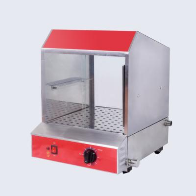 China Wholesale Popular High Quality Restaurant Countertop Hot Dog Steamer With Low Water Indicator Light for sale