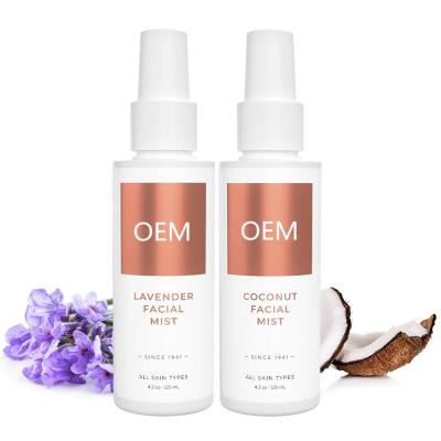 China Private Label Face Mist Makeup Setting Hydrating Hydrating Spray Toner Last Long for sale