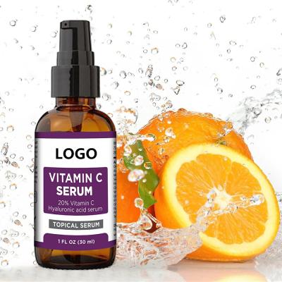 China Skin Revitalizer Private Label Skin Care 20% Vitamin C Anti Aging Face Serum for sale