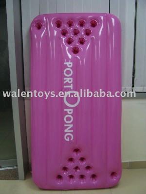 China PVC Inflatable Beer Pong Table, Inflatable Beer Pong Float, Inflatable Beer Pong Mattress Raft for sale