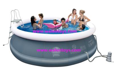 China Portable Easy Family Swimming Pool PVC Set Swimming Pool For Family for sale