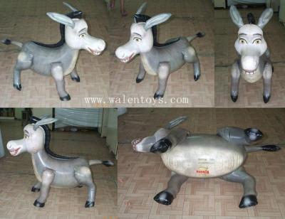 China promotional inflatable donkey 20cmx36cm for sale