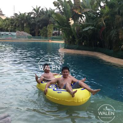 China Sturdy PVC River High Inflatable Race 2 Person Water Float Tube for sale