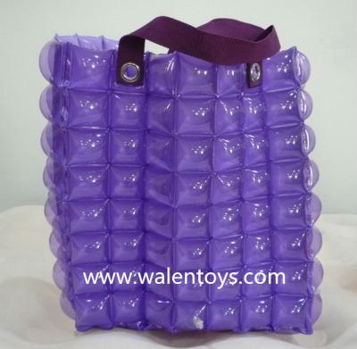 China Lovely Gift Bag Inflatable Beach Bag, Inflatable Bubble Beach Bags, Foldable Beach Bag for sale