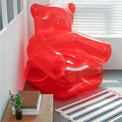 China Leisure Chair Inflatable Gummy Bear Chair for sale