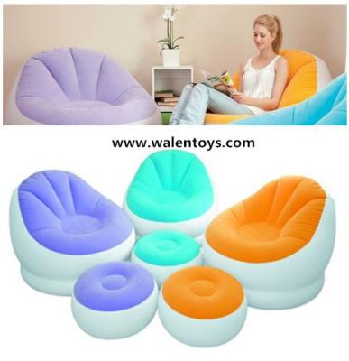 China Inflatable SOFA BED lounge chair, inflatable jilong chair for sale