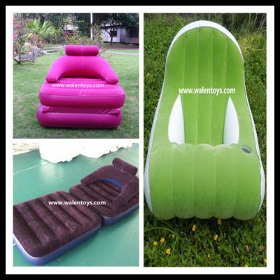 China SOFA BED self inflating chair inflatable sofa, for relax for sale