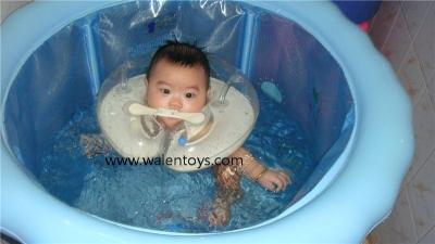 China New Baby Safety Inflatable Neck Air Ring Tube For Swim Trainer Bathing Aid Customize for sale