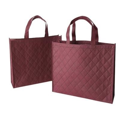 China Eco Friendly Eco - Friendly Non Woven Grocery Bag Shopping Bag With Customer Logo for sale