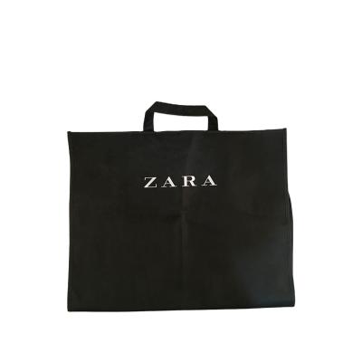 China Custom Wholesale Eco-Friendly Garment Bag Extra Long Suit Bag With Handle Garment Suit Dust Cover Bags For Closet for sale