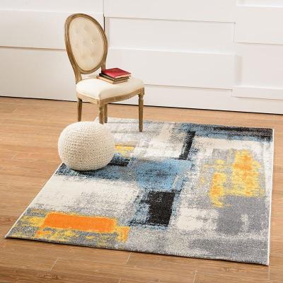 China New Design Modern Hand Knotted Silk Carpet Rugs And Blankets Handmade Living Room for sale