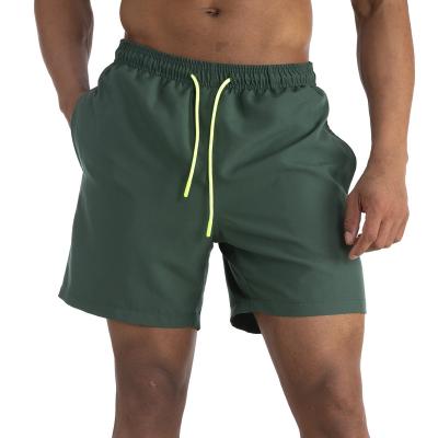 China Anti-Wrinkle Mens Beach Shorts Summer Shorts Mens Swim Trunks Double Layer Plus Size Casual Custom Swim Trunks Workout Shorts for sale