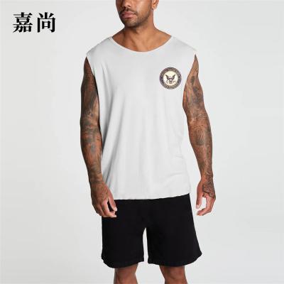 China 2022 summer new arrival sleeveless vests men's hoodie men's tank tops T-shirt casual QUICK DRY solid color for sale