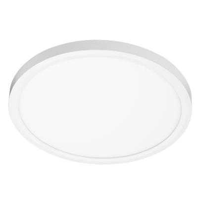 China Modern Dimmable PIR 120Vac Microwave Detector Input High Output Ceiling Mount Super Slim Round LED Mini Panel Lighting for sale