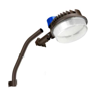 China Outdoor Pole Mount Integrated LED Wall DLC ETL Yard Light Photo Sensor Barn Lights for sale