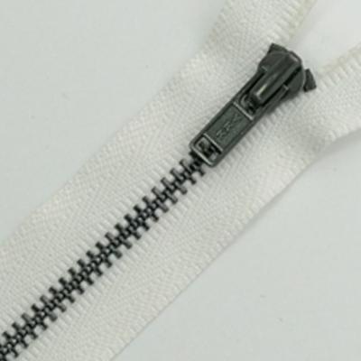 China opened Closed end Auto-lock YKK metal resin Nylon zipper for down jacket for sale