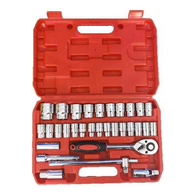 China Easy Carry 32 Piece CR-V Socket Tool Vehicle Repair Kit Sold Directly By Manufacturer for sale