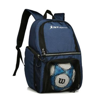 China Custom Logo USB Gym Basketball Sports Ball Bag Backpack Large Capacity Casual Outdoor With Shoes Compartment for sale