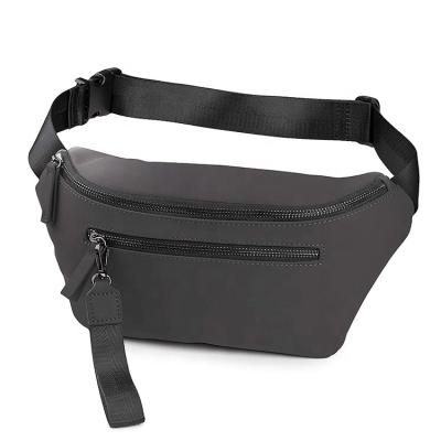 China Water Proof Waterproof Fashion Tarpaulin PU Travel Hip Pack Cross - Body Bum Fanny Pack Waist Bag for Men and Women for sale