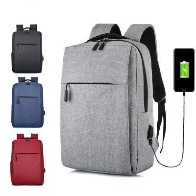 China With USB computer bag bagpack business travel laptop backpack student leisure schoolbag large capacity smart laptop backpack with USB for sale