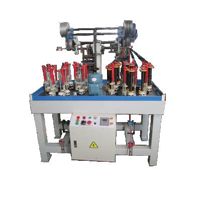 China Flat Round Leather Rope Making Machine Rope Twisting Professional Knitting Machines for sale