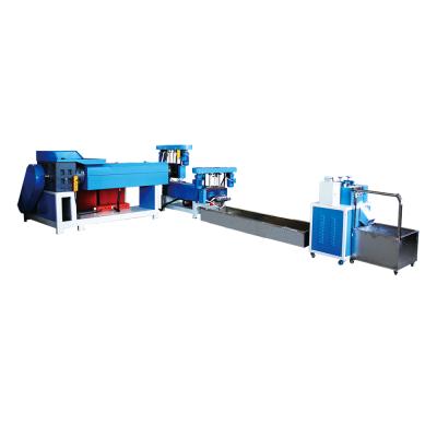 China Recycling Durable Plastic Rope Machine Recycle PP PE Nylon Pelleting Machine Recycled Granulator Line For Recycle Rope for sale