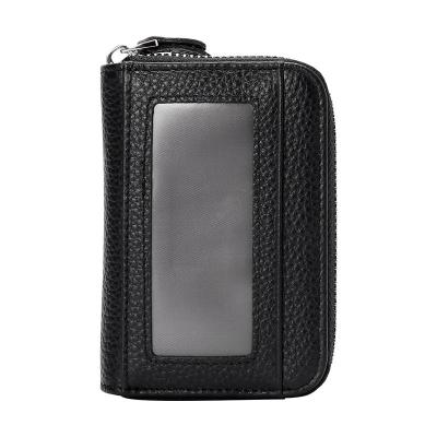 China Portable waterproof First layer cowhide men's real pickup bag zipper wallet multifunctional driver's license cover handmade anti-theft brush for sale