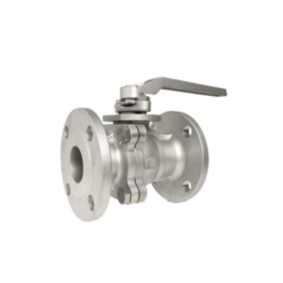 China General Casting Stainless Steel Floating Ball Valve Reduce Lever Type Bored Raised Face for sale