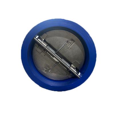 China General malleable dn200 check valve iron body ss304 disc wafer check valve swing check valve for sale