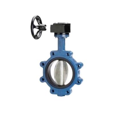 China General Manufacturing Malleable Type Manual Cast Iron Butterfly Valve Hook Butterfly Valve for sale