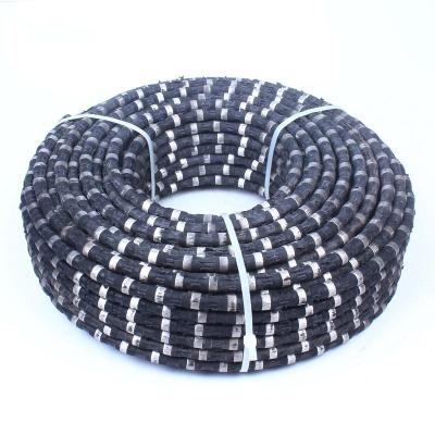 China High Performance Cut High Yield Reinforced Concrete Cut Diamond Wire Saw Rope For Reinforced Concrete Cutting 10.5mm / 11.5mm for sale