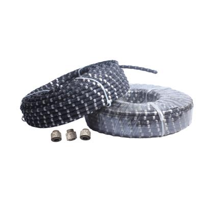 China Factory price manufacture high performance cutting diamond wire, granite wire saw cutting diamond wire saw rope for cutting stone for sale