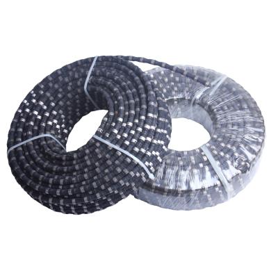 China High Performance Cutting 11.5mm Diamond Wire Saw Rope For Granite Quarry High Yield More Stable Cutting for sale